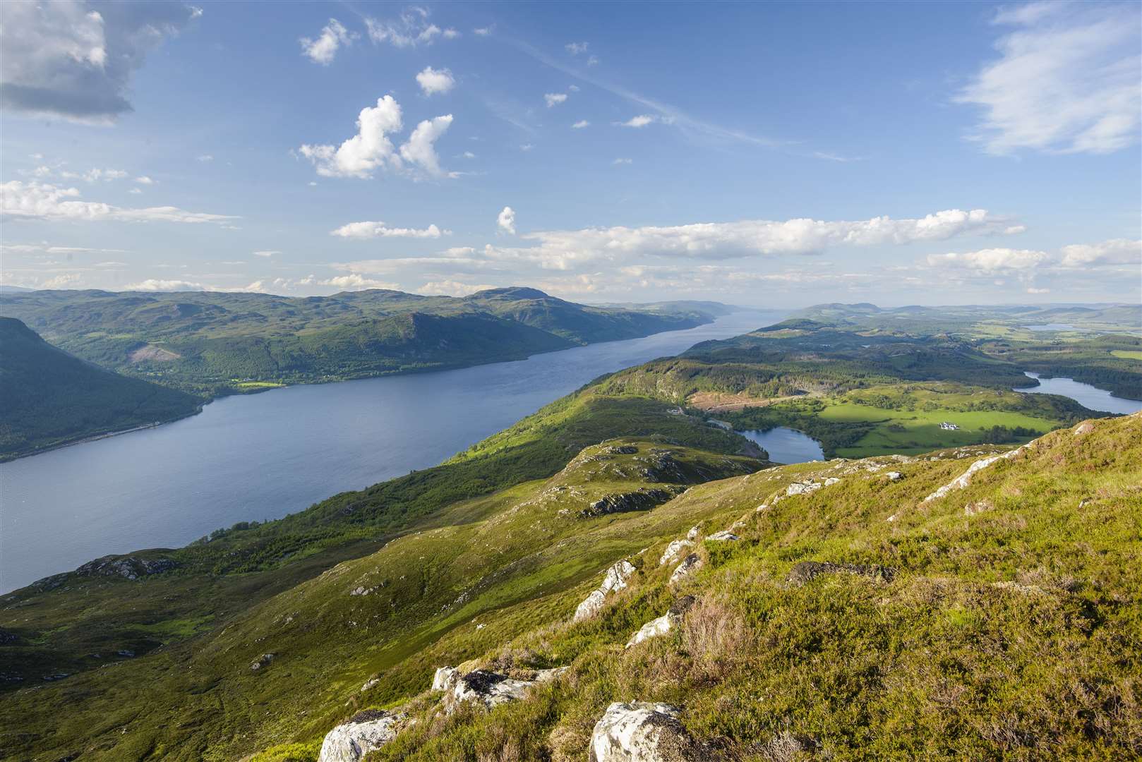 Looking over Loch Ness, the type of view VILN hopes will entice visitors back to the Highlands in time.