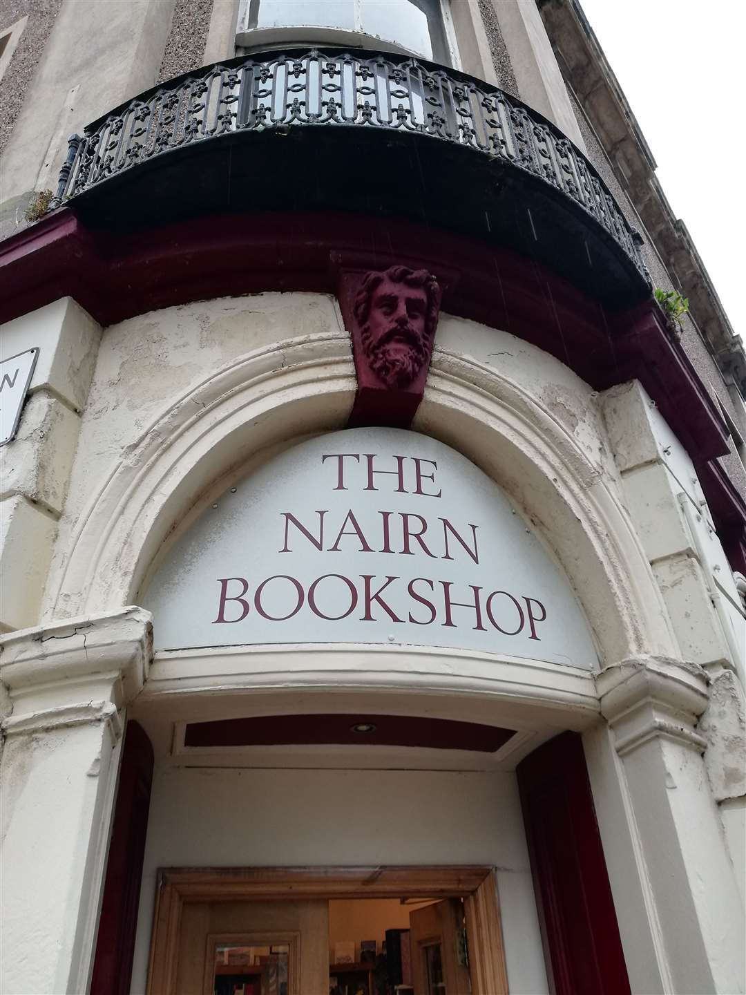 Nairn Bookshop, another stop on Bookshop Day for Barbara.