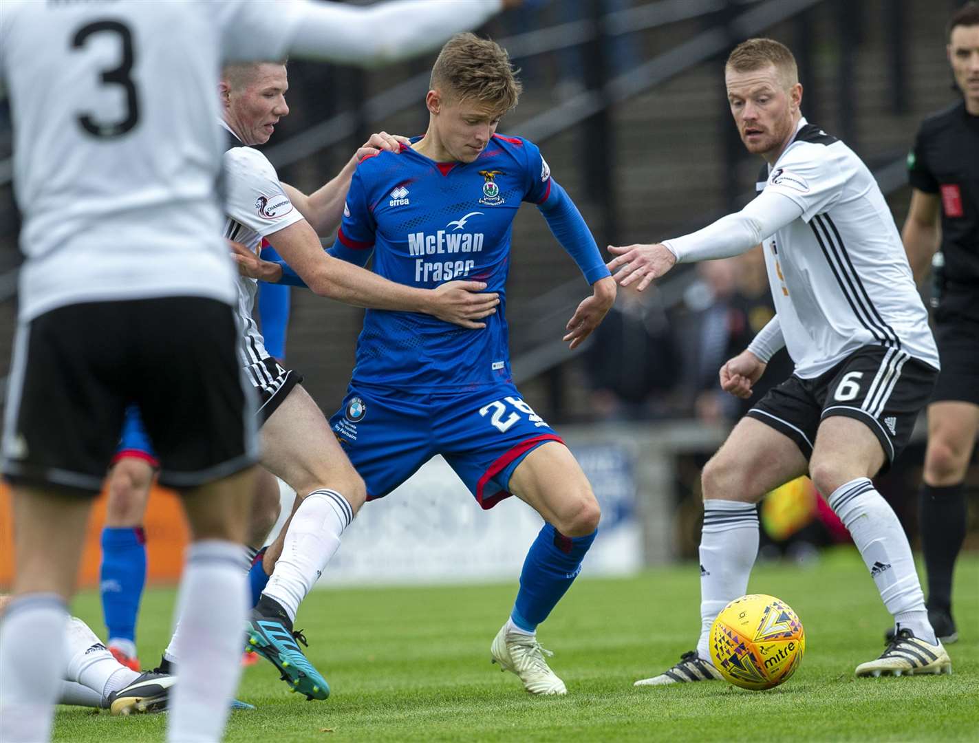 Caley Thistle face Ayr United at the Caledonian Stadium. Picture: Ken Macpherson