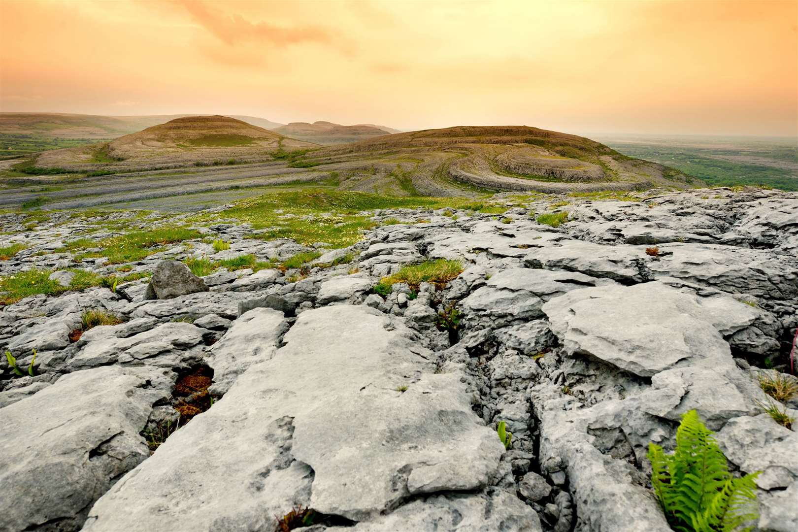 The Burren region of County Clare, Ireland. Picture: PA Photo/iStock