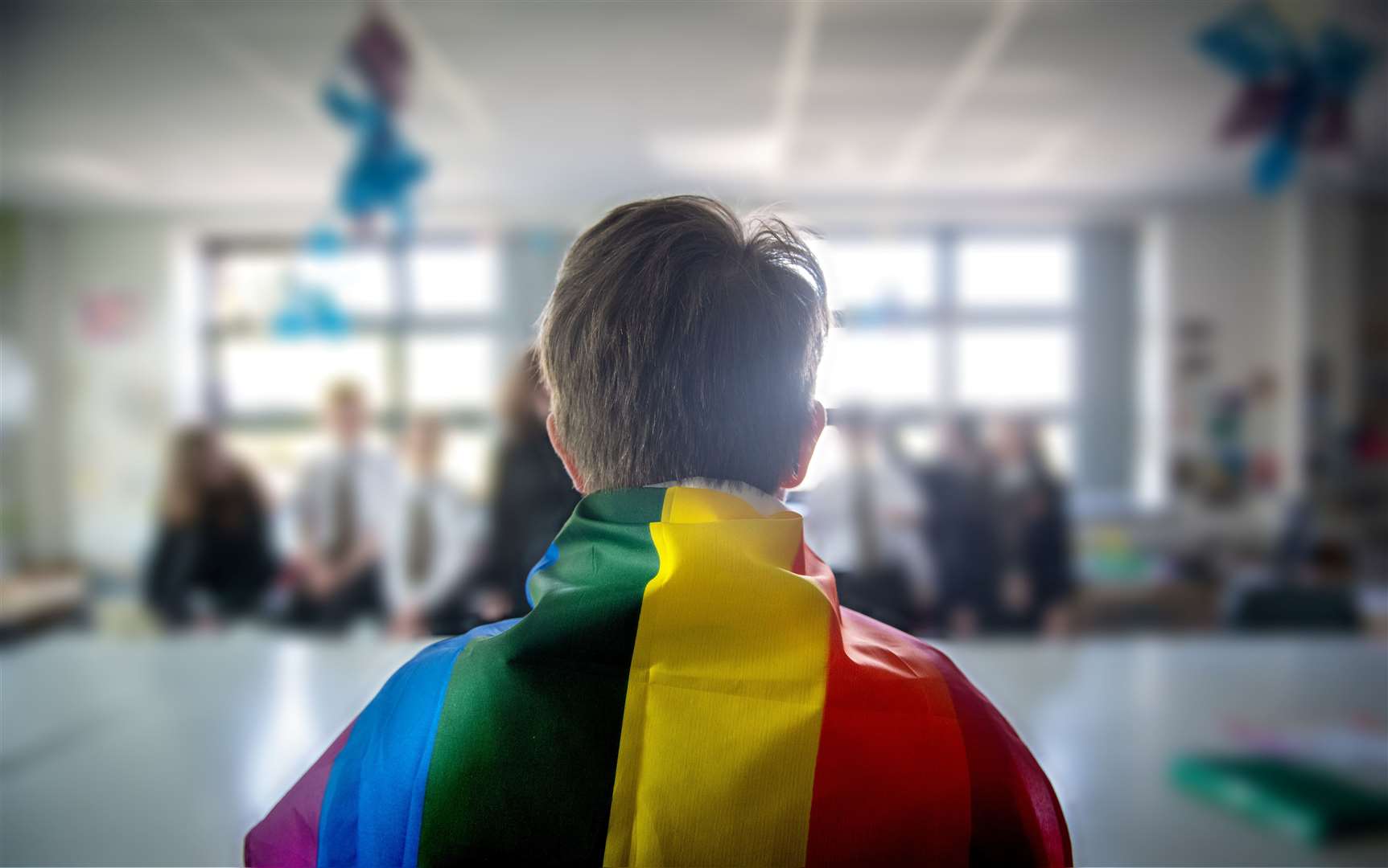 The existence of an LGBT+ group in school has had a positive impact on Millburn Academy pupils. Picture: Callum Mackay