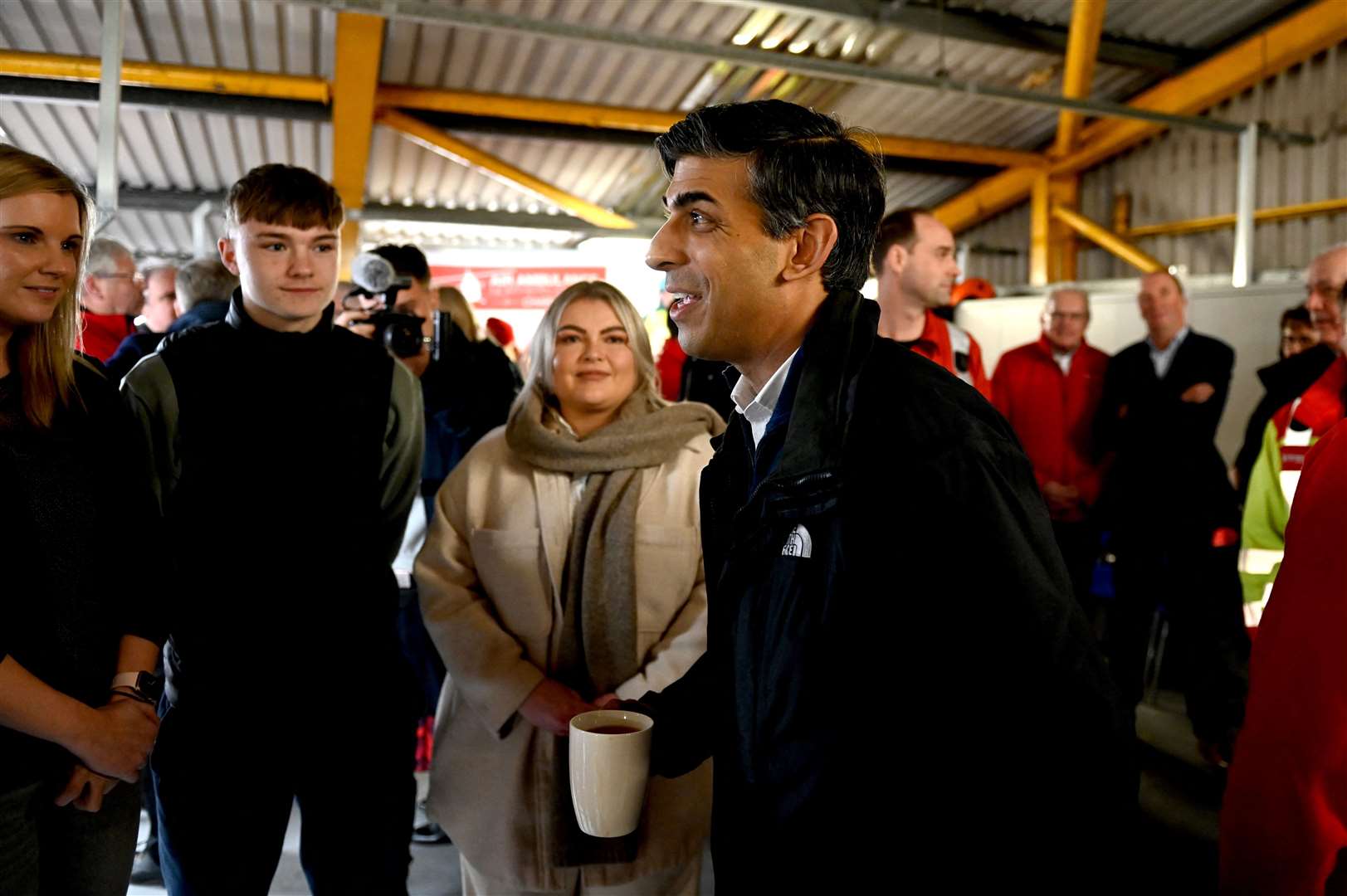 Prime Minister Rishi Sunak is currently visiting Northern Ireland (Carrie Davenport/PA)