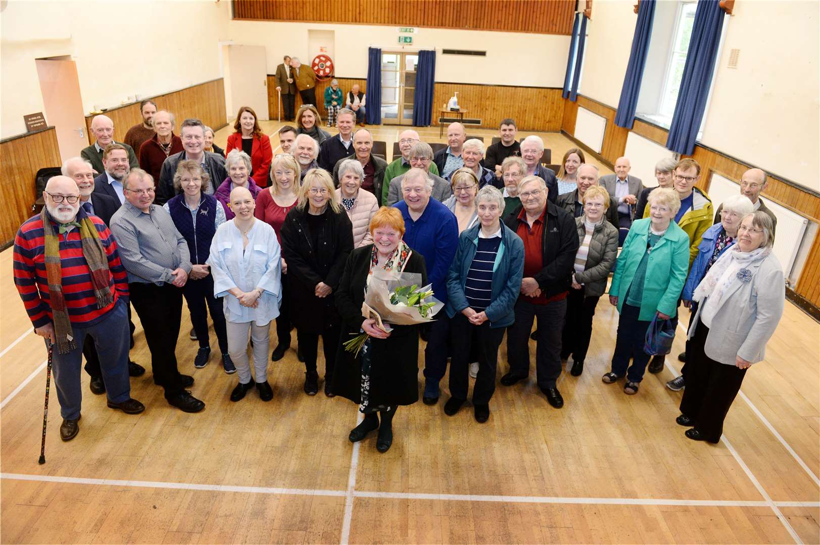 Thank you reception for Margaret Davidson to mark her 27 years as a Highland councillor. Picture Gary Anthony
