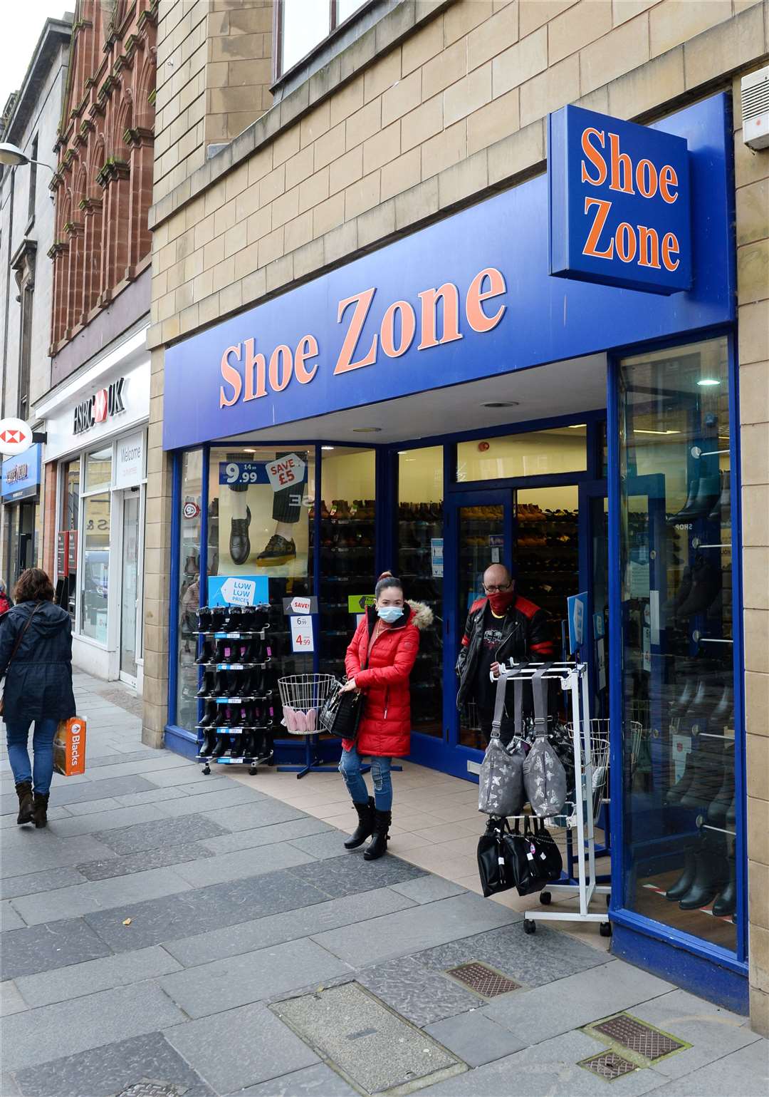 Shoe Zone's High Street Inverness branch.