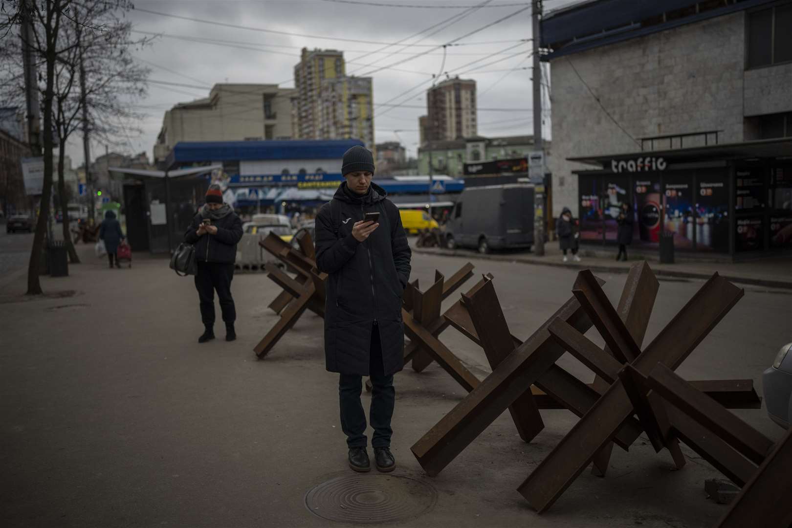 The Ukraine conflict is approaching its year anniversary (AP Photo/Daniel Cole)