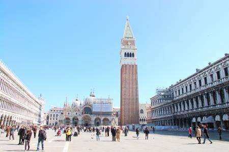 St Mark's Square in Venice.