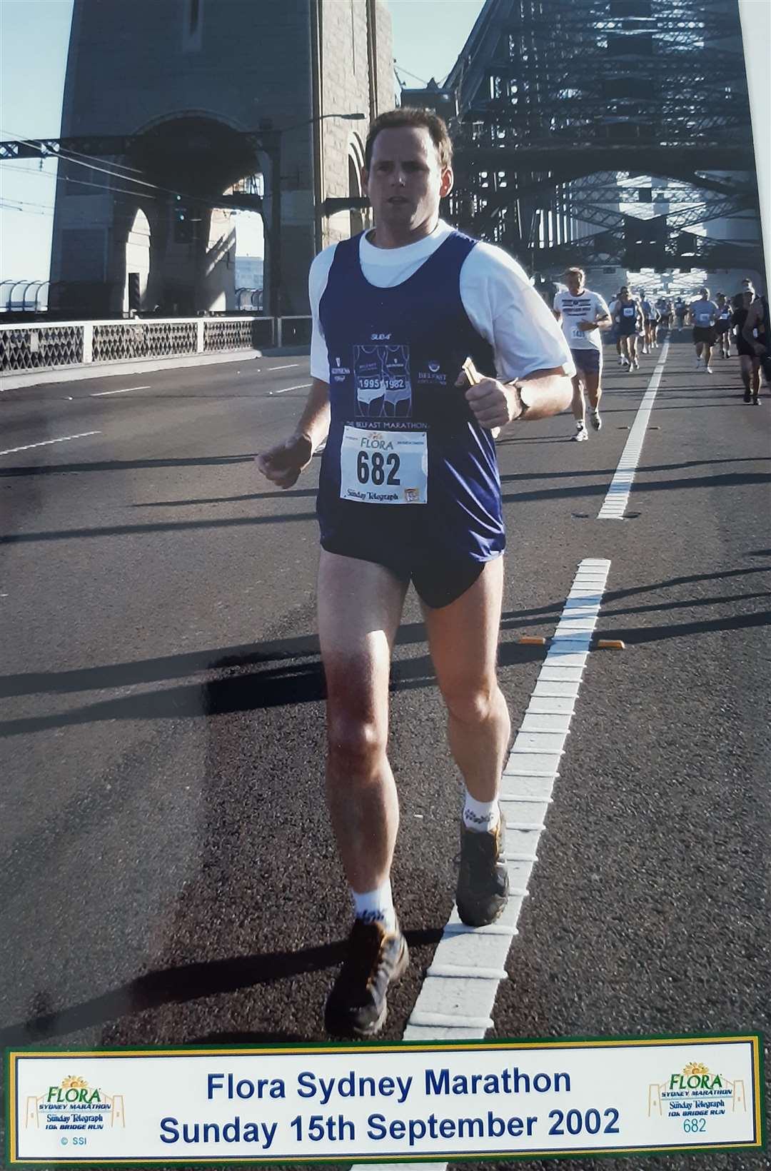 Gary at Sydney Marathon