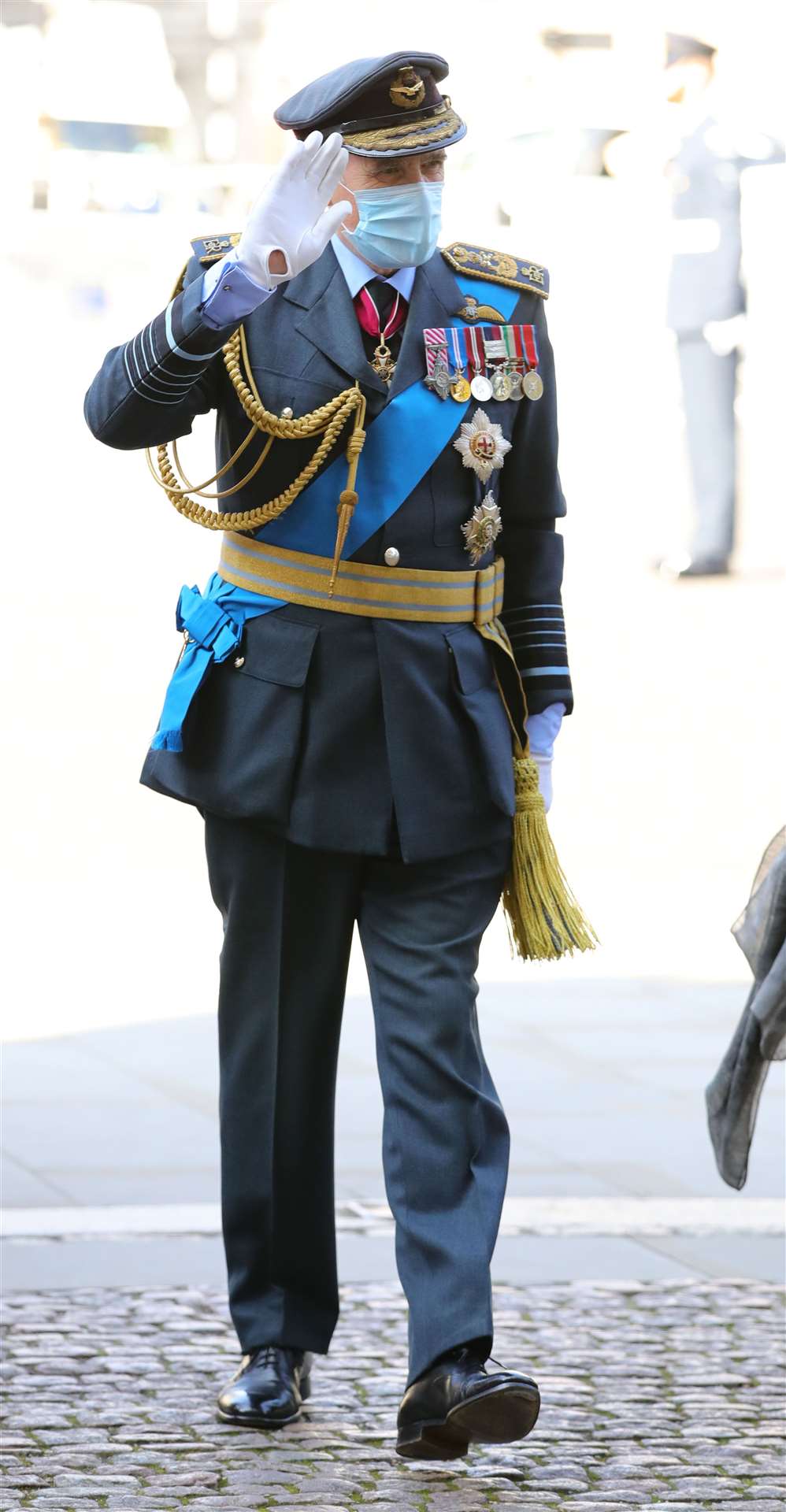 Marshal of the Royal Air Force Lord Stirrup represented the Prince of Wales (Aaron Chown/PA)