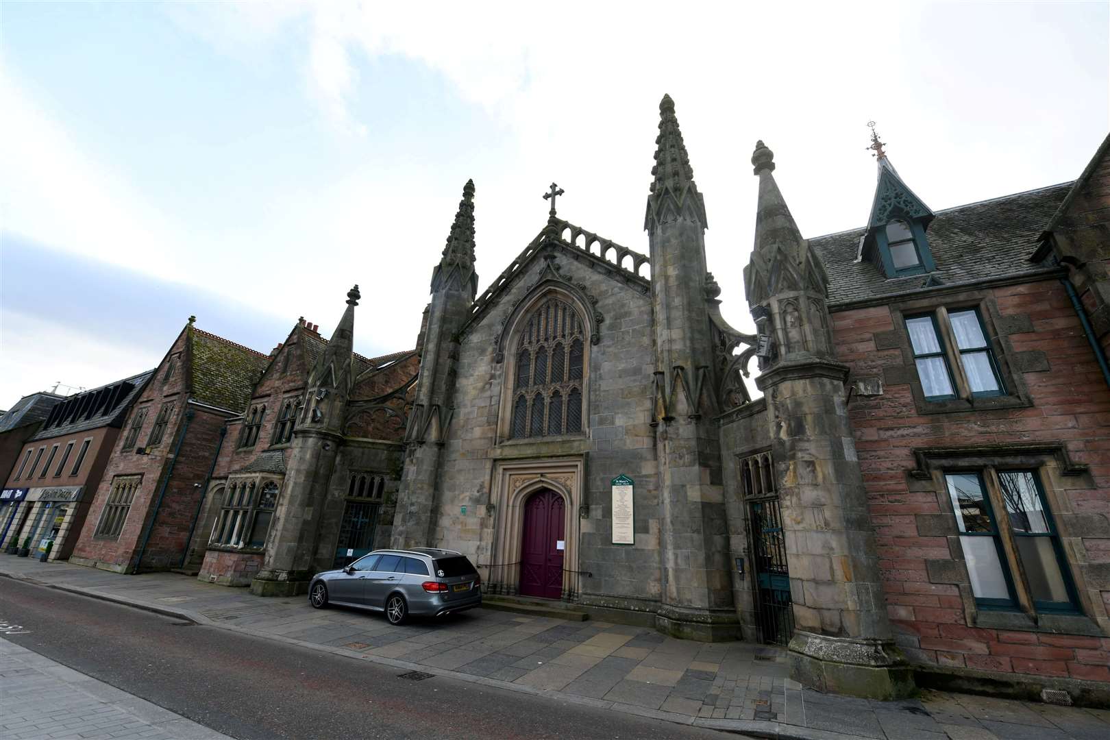 Police are carrying out inquiries following a theft at St Mary's Church in Inverness.