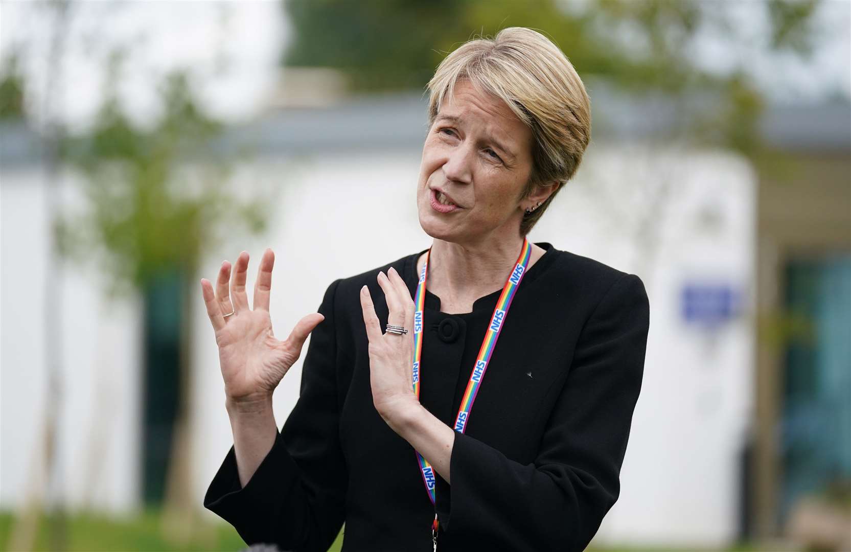 NHS England chief Amanda Pritchard said women should feel they can talk openly about the menopause (Jacob King/PA)