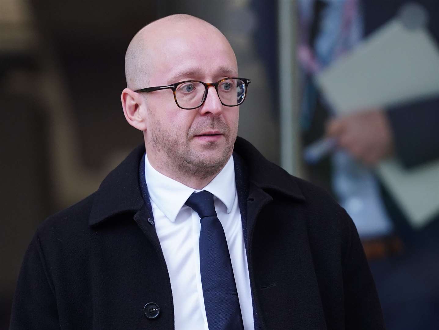 Former Downing Street director of communications Lee Cain gave evidence to the UK Covid-19 Inquiry (James Manning/PA)