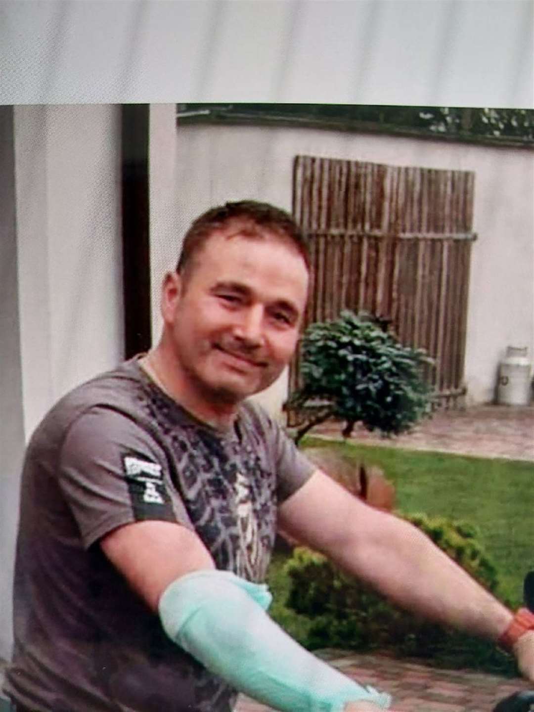 Grzegorz Ulas, last seen last Wednesday.
