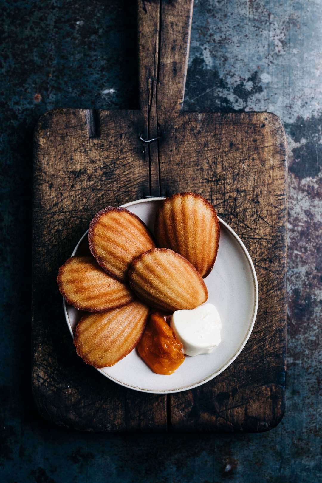 Honey madeleines. Picture: Adam Gibson/PA