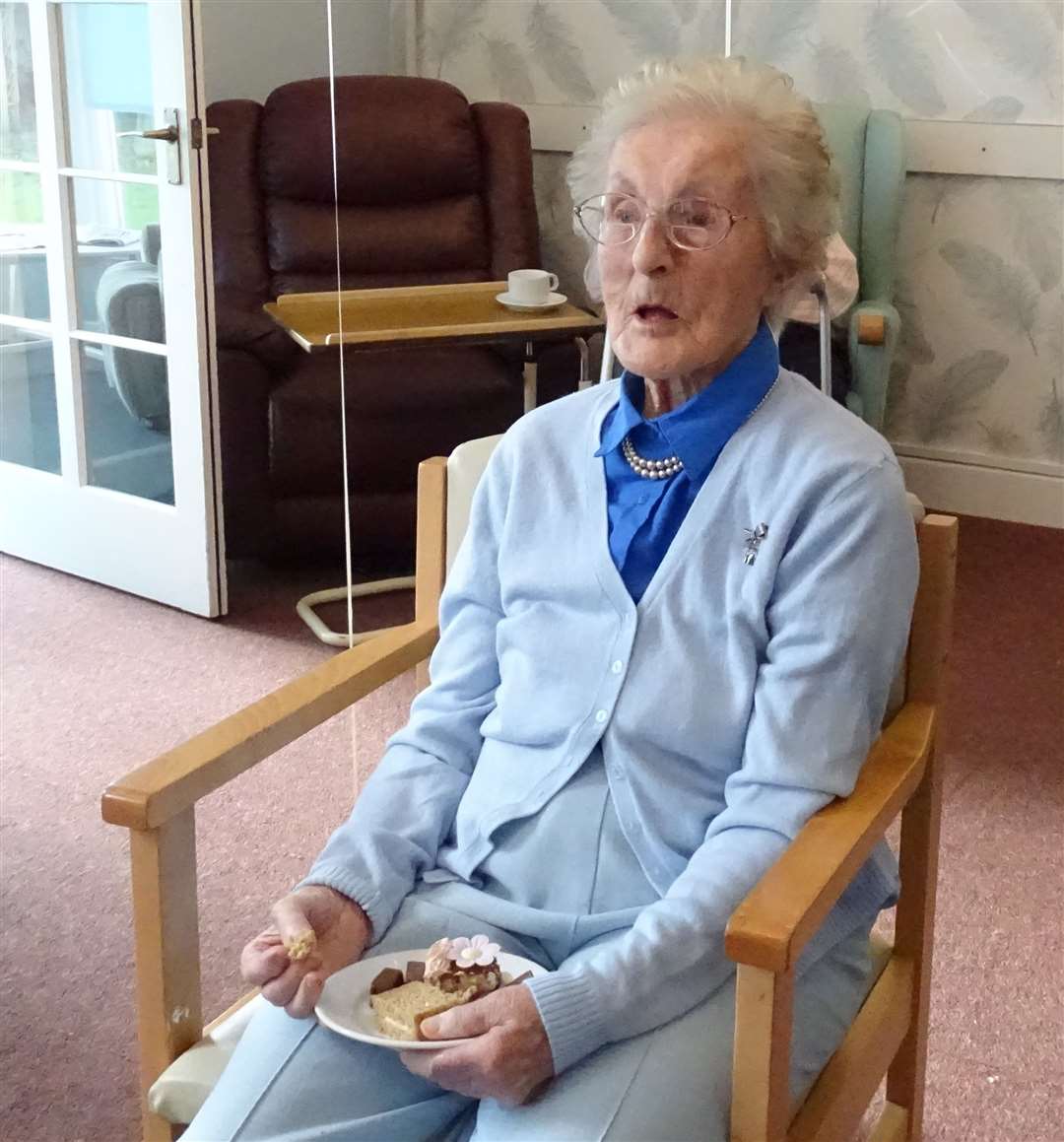 Agnes Williams, who has died aged 105, was renowned for her warm presence at the Isobel Fraser Care Home in Inverness.