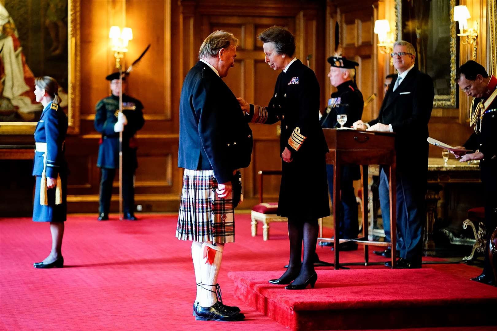 Alan Rough said he spoke to the Princess Royal about his meeting with the Queen during the Silver Jubilee (Aaron Chown/PA)