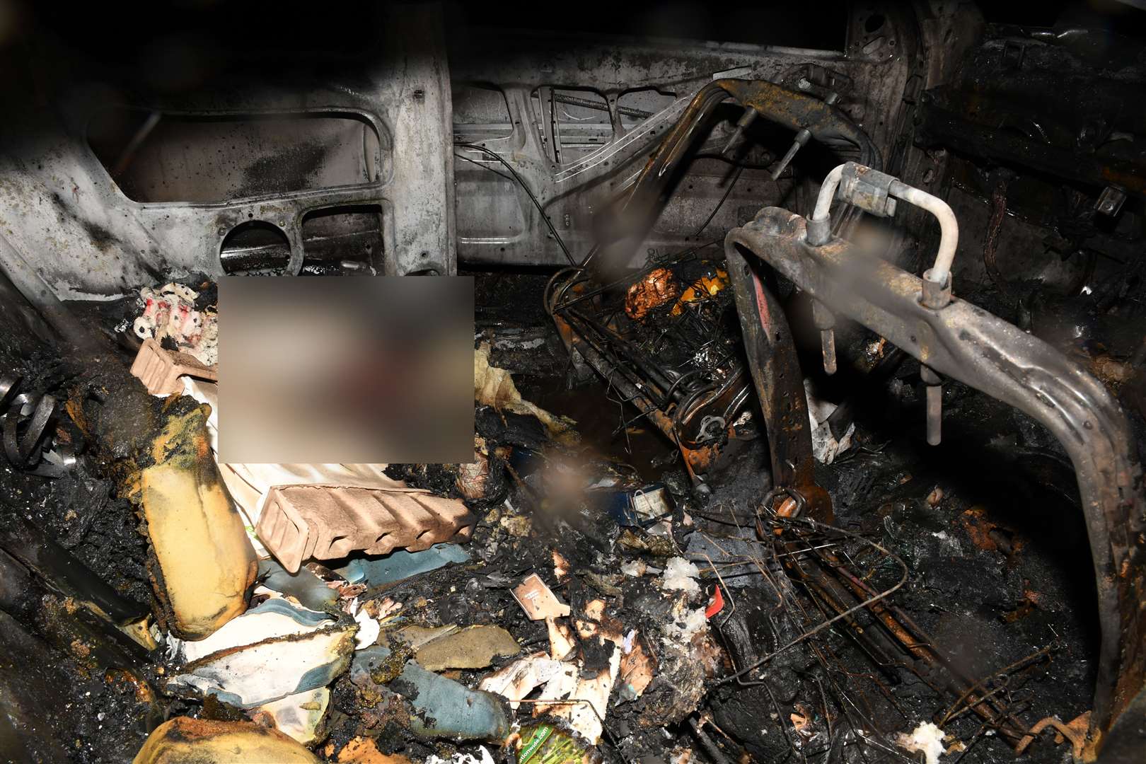 The court was told items belonging to Marten were found in the burnt out vehicle (Metropolitan Police/PA)