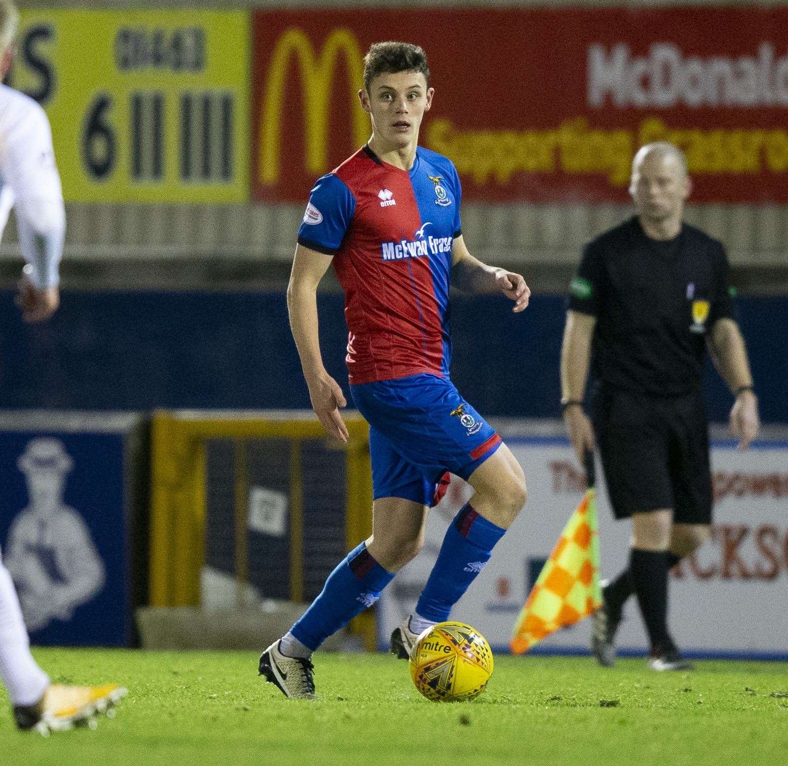 Inverness Caledonian Thistle manager John Robertson confirmed that Cameron Harper would start tomorrow's match against Morton. Picture: Ken Macpherson