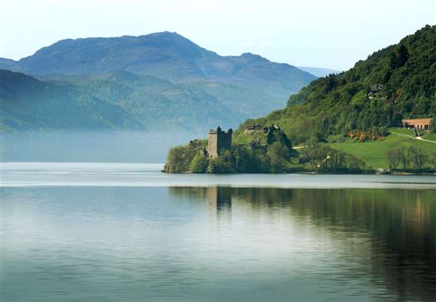 The latest sighting of an unidentified creature on Loch Ness was at Urquhart Bay.