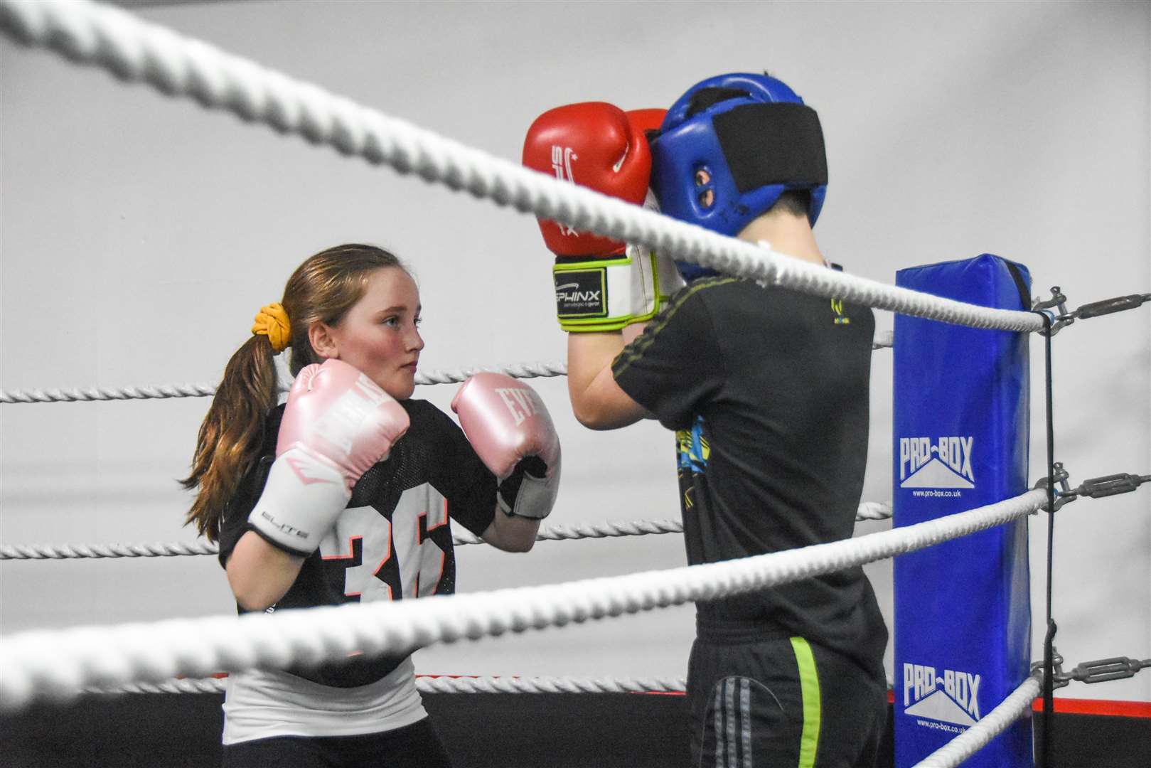 Competitive boxing at junior and school level returns in August. Picture: Becky Saunderson