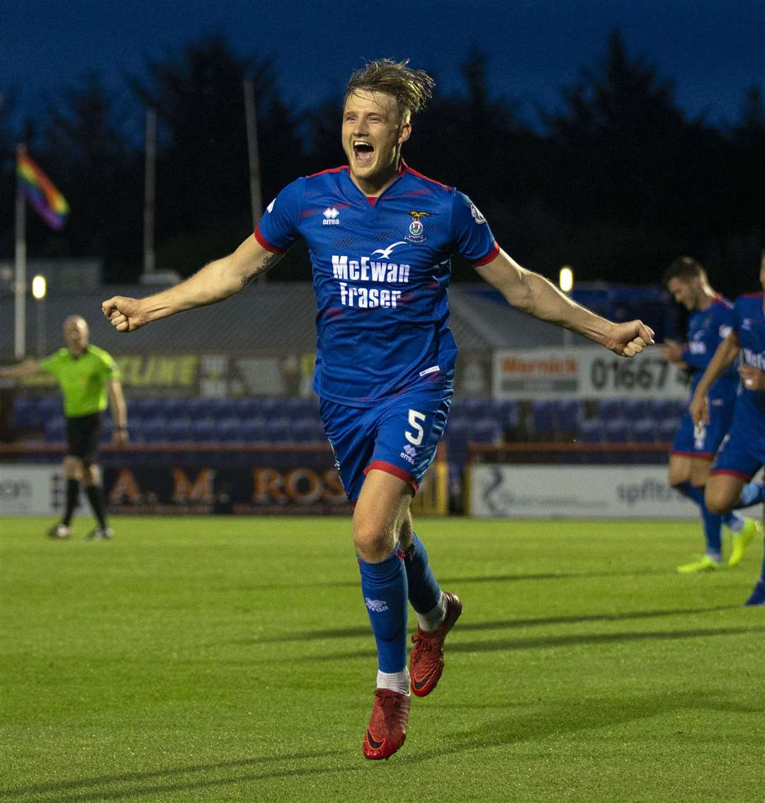 Coll Donaldson is one of four Inverness Caledonian Thistle players that has been offered, but not yet signed, a new contract. Picture: Ken Macpherson