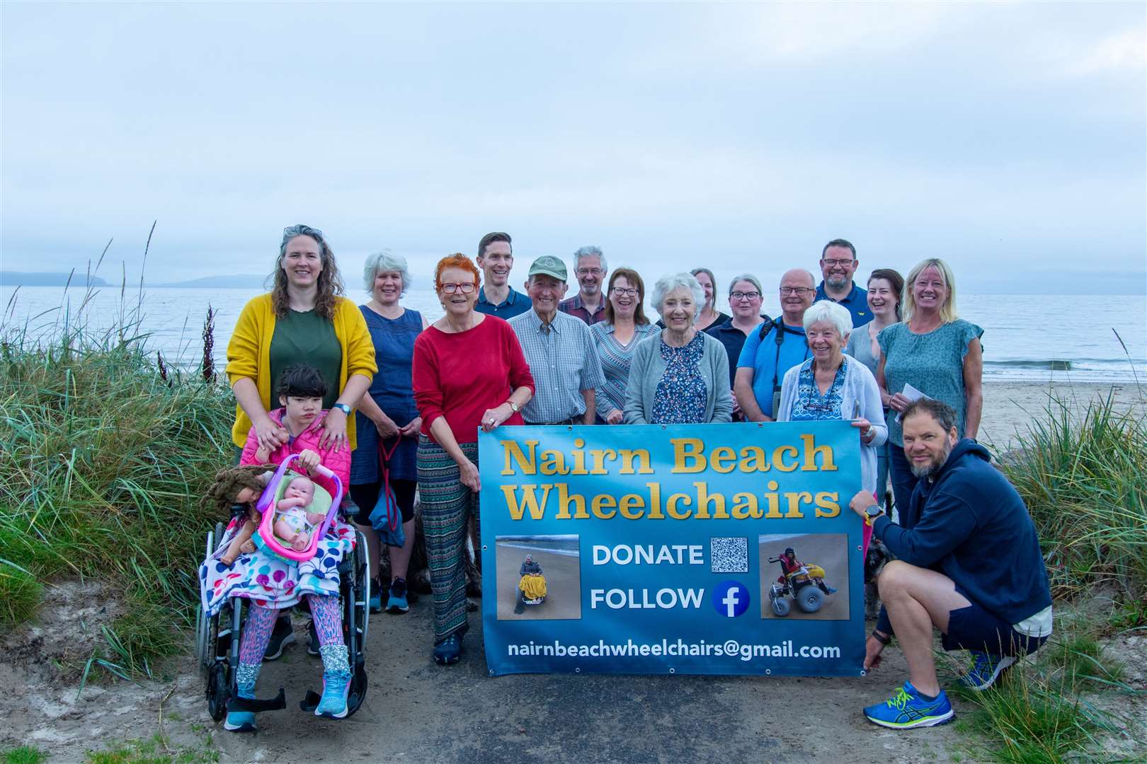 The ceilidh will give a boost to the group that has been working to make Nairn Beach more accessible.