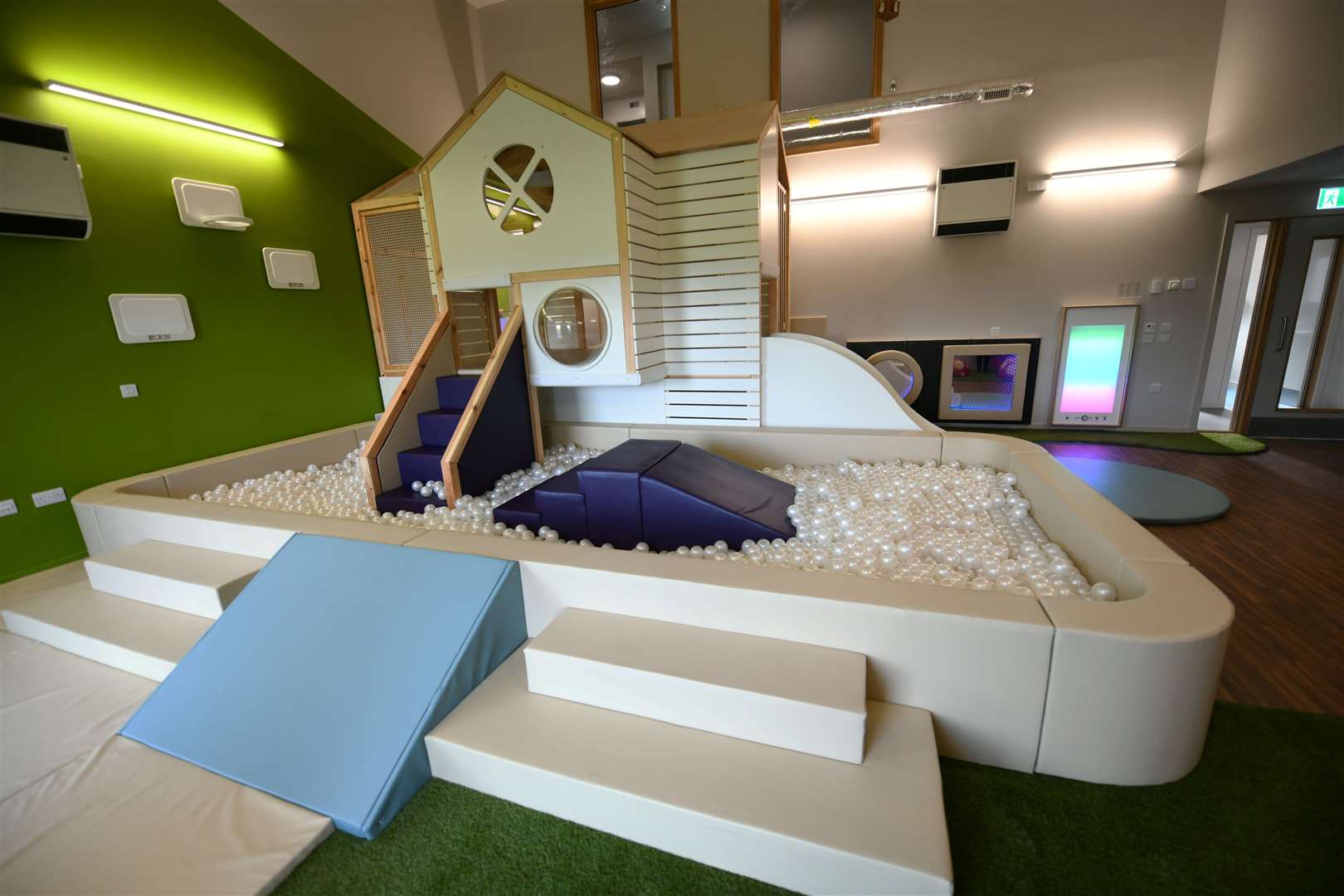 The specially-designed play area at the centre.