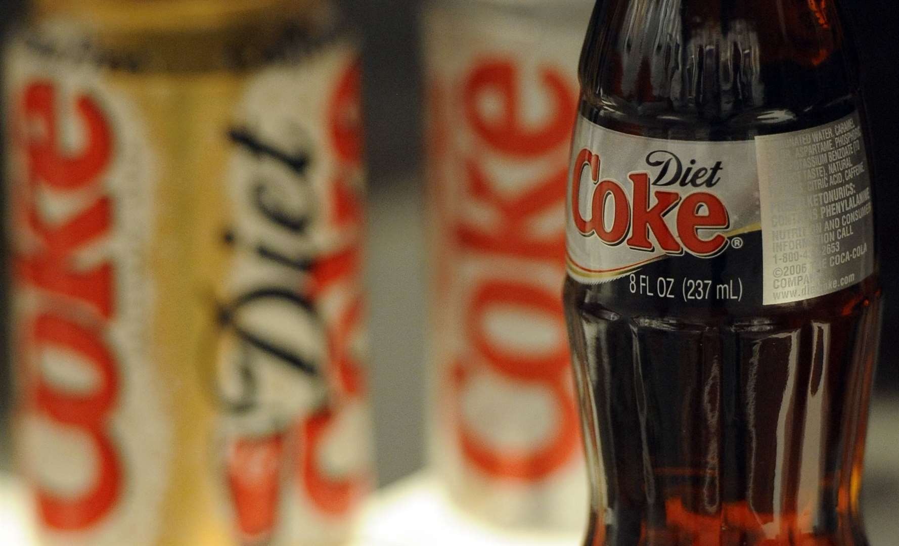 Aspartame can be found in popular diet fizzy drinks, chewing gum and ice cream (Jonathan Brady/PA)