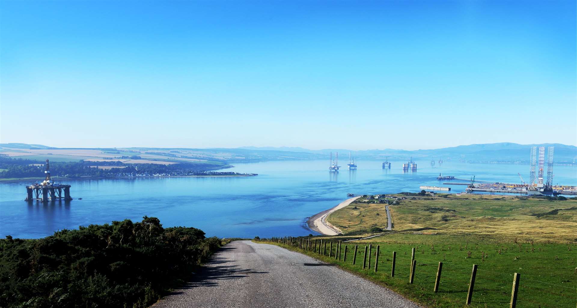 A view of the Cromarty Firth. Picture: Gary Anthony.