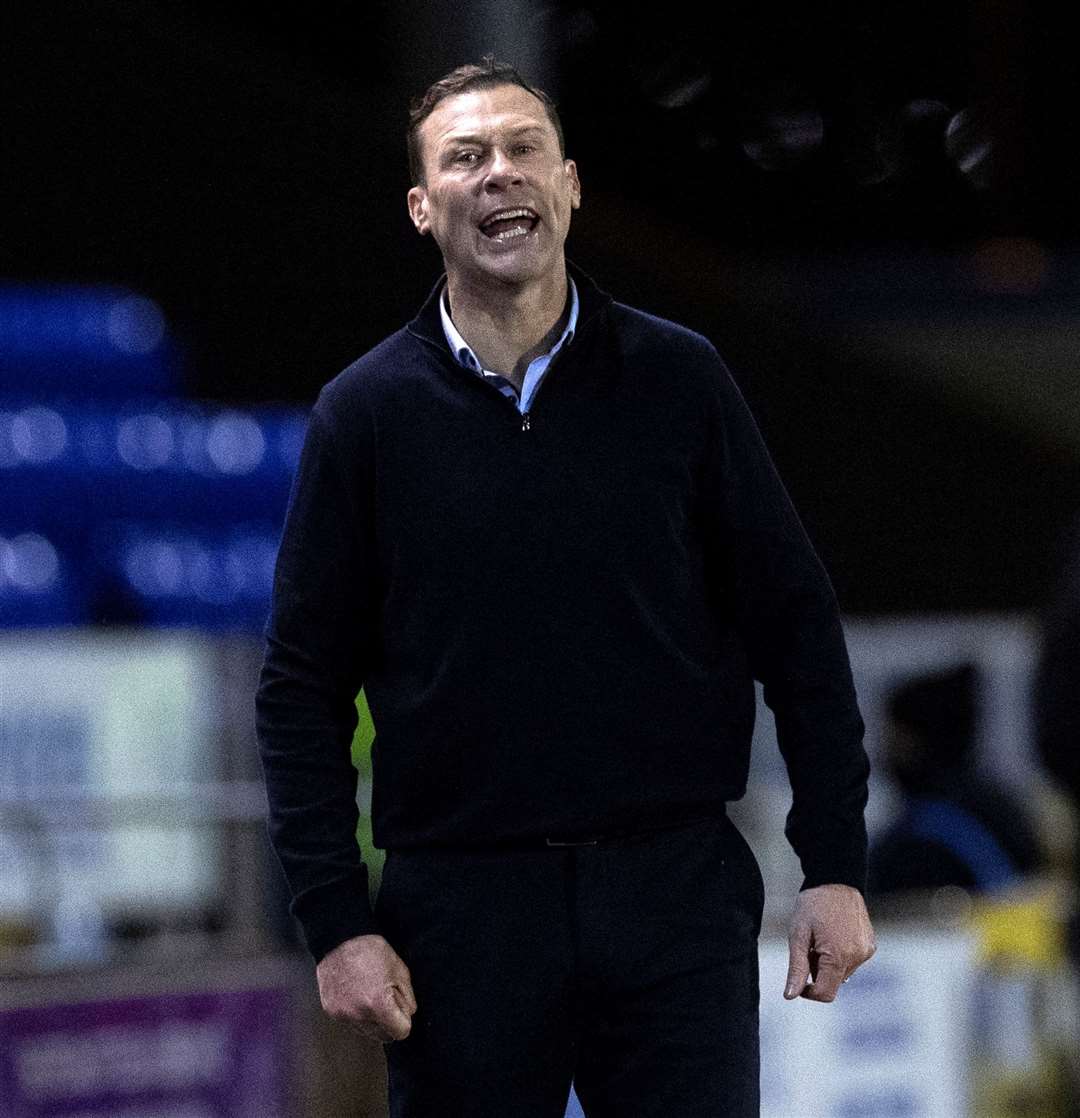 Caley Thistle manager Duncan Ferguson. Picture: James Mackenzie