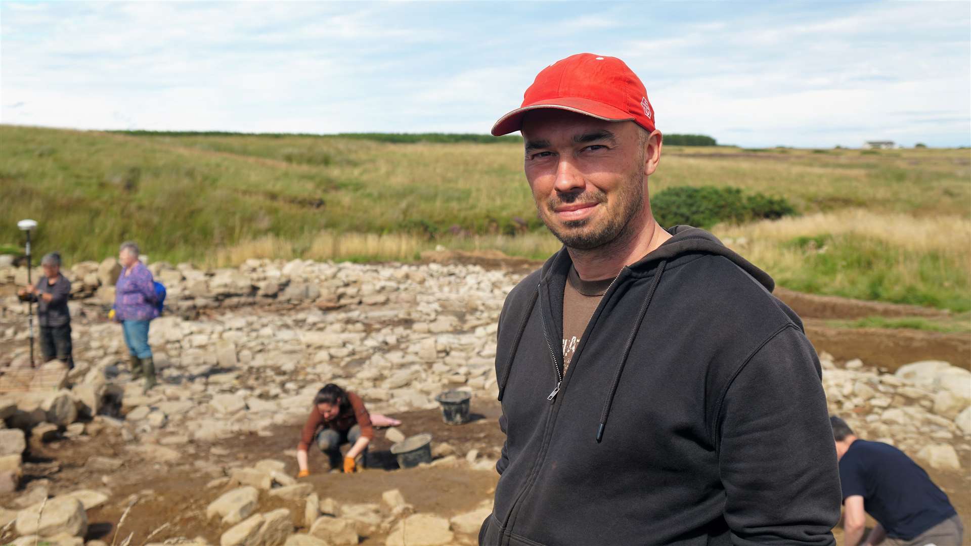 Project officer Rick Barton from the Orkney Research Centre for Archaeology. Picture: DGS