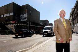Retired civil engineer Bill Dougan's plans for Inverness include ditching the notorious Bridge Street blocks.