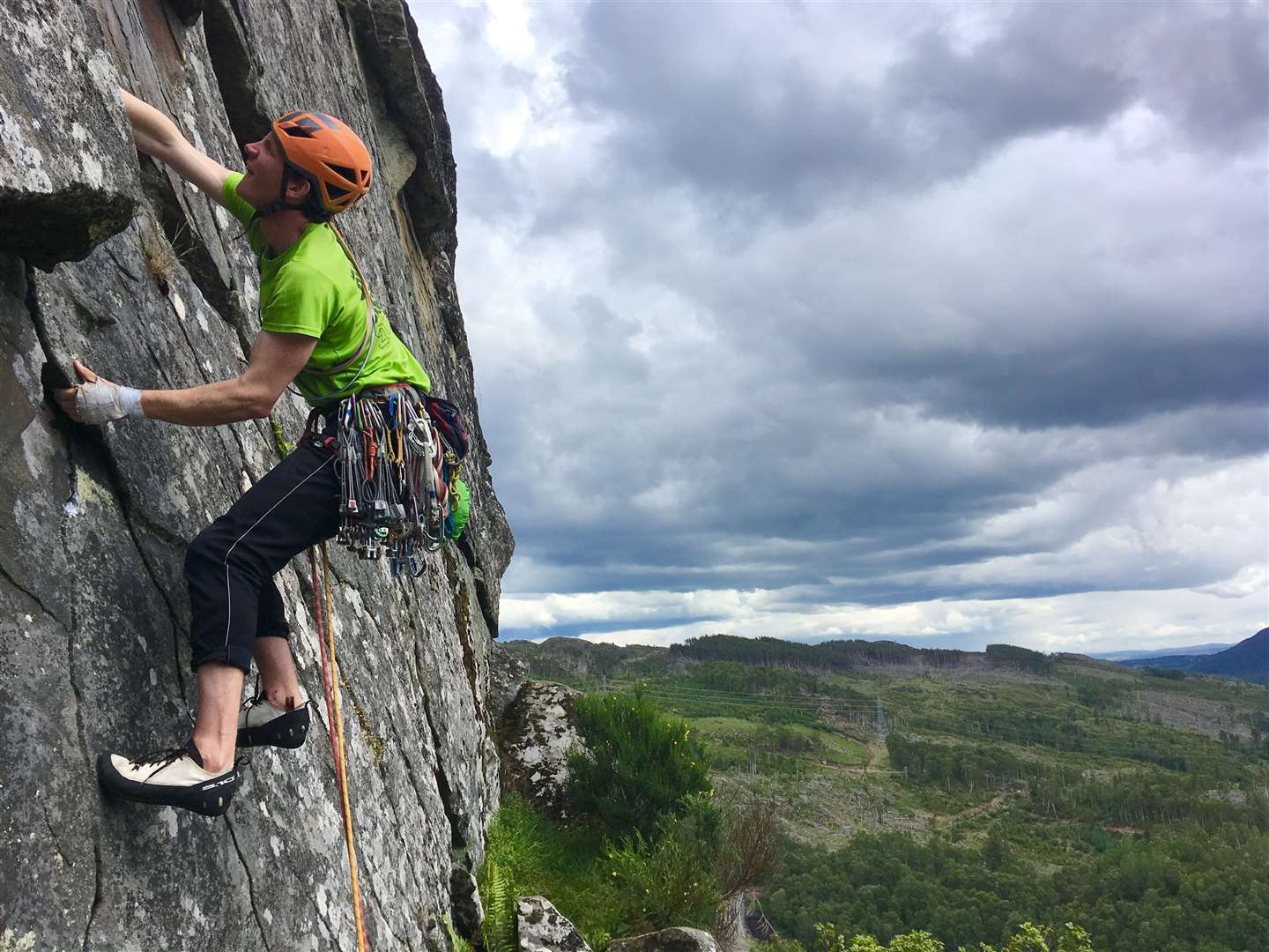 Climbing is just one of many pursuits that the Scottish Outdoor Access Code helps to sustain.