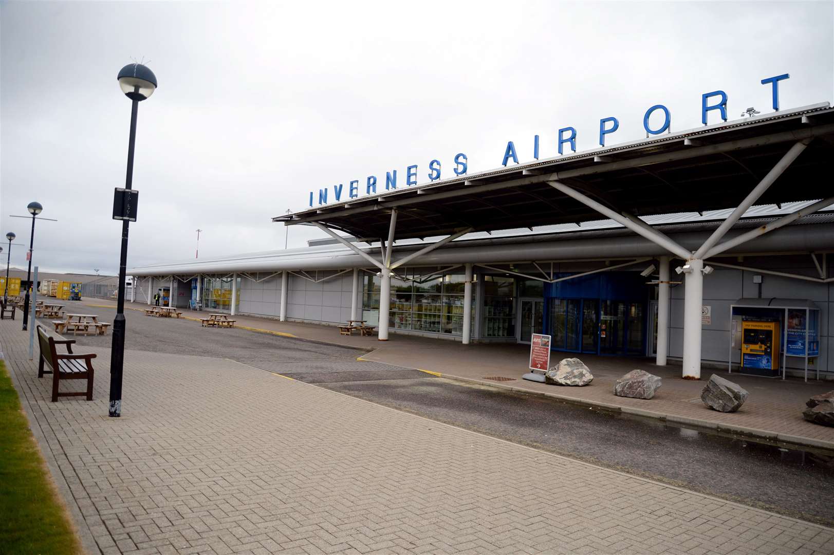 Inverness Airport, one of the HIAL group.