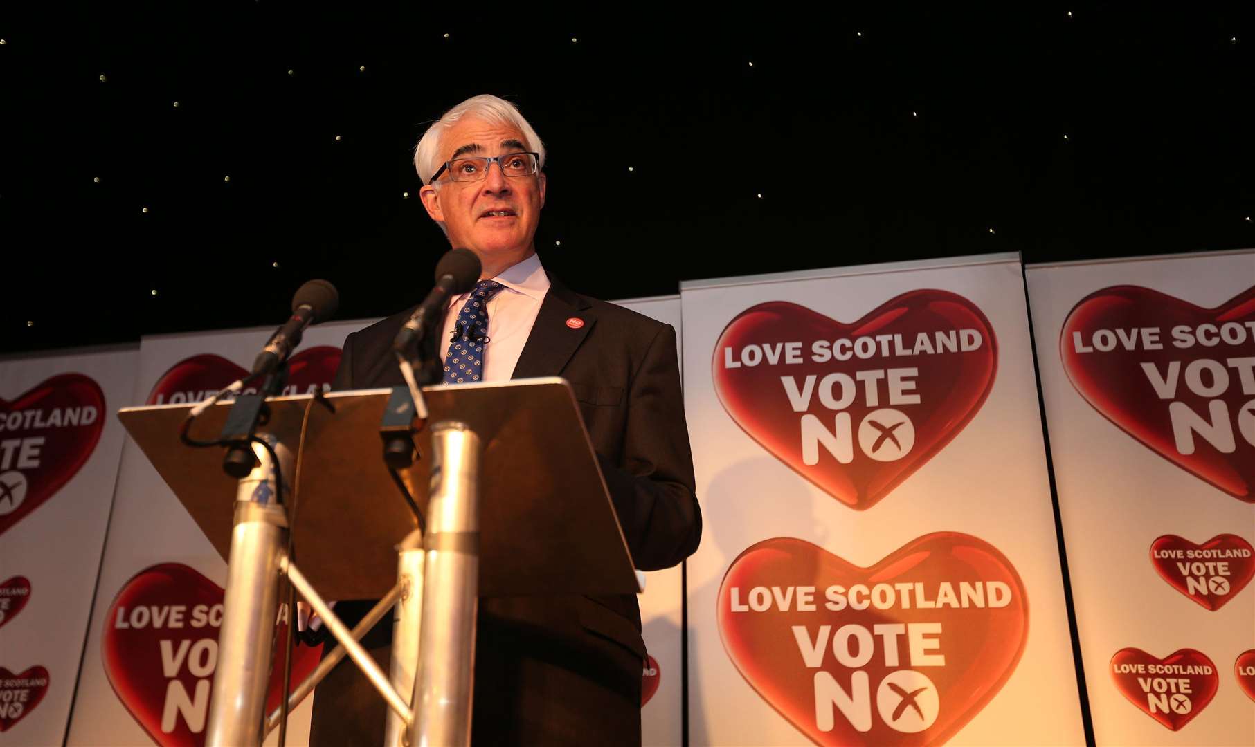 Alistair Darling, who died last month, chaired the campaign to keep Scotland in 2014 (PA Archive)