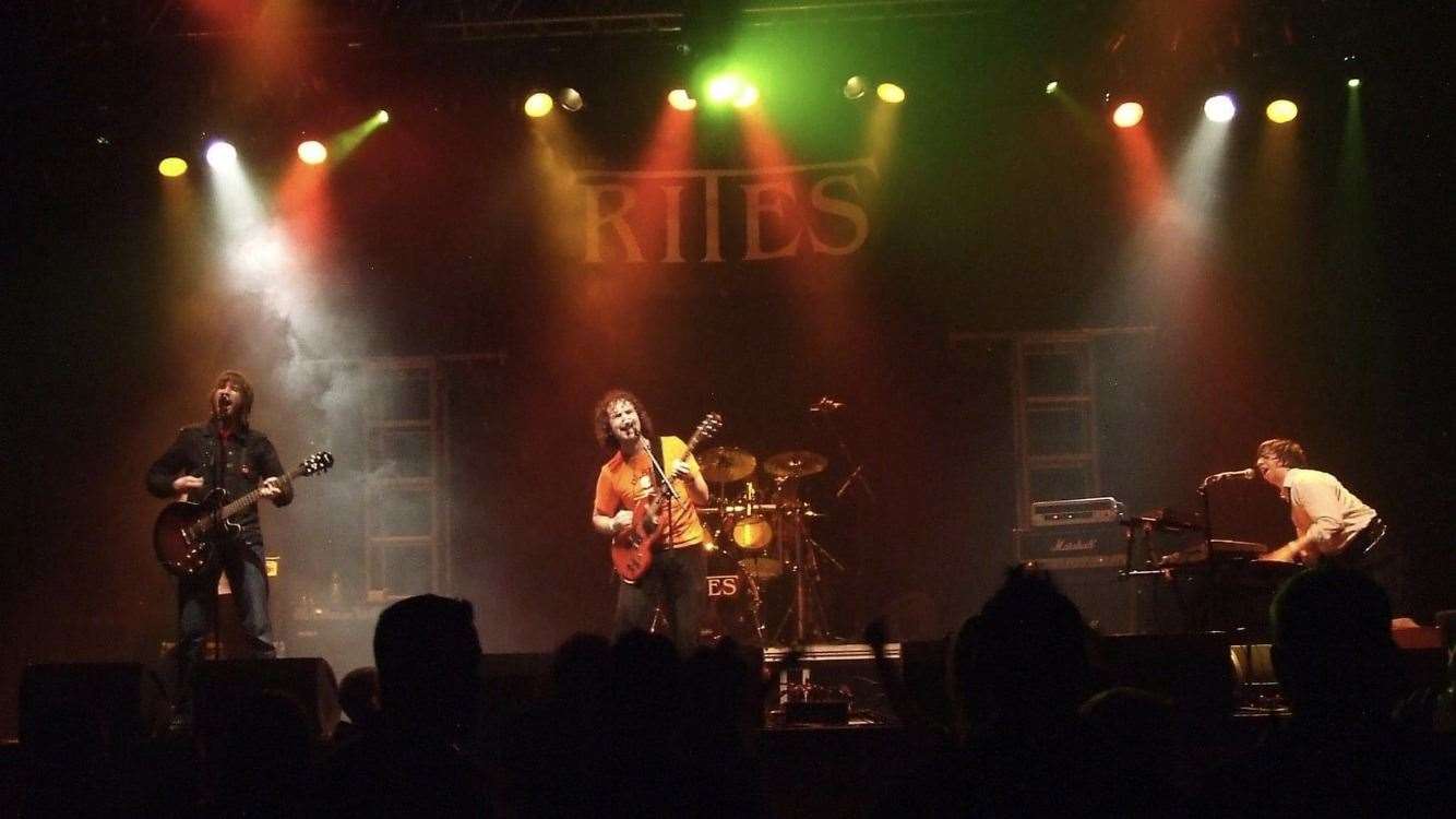 The Rites pictured playing at the Ironworks back when it first opened.