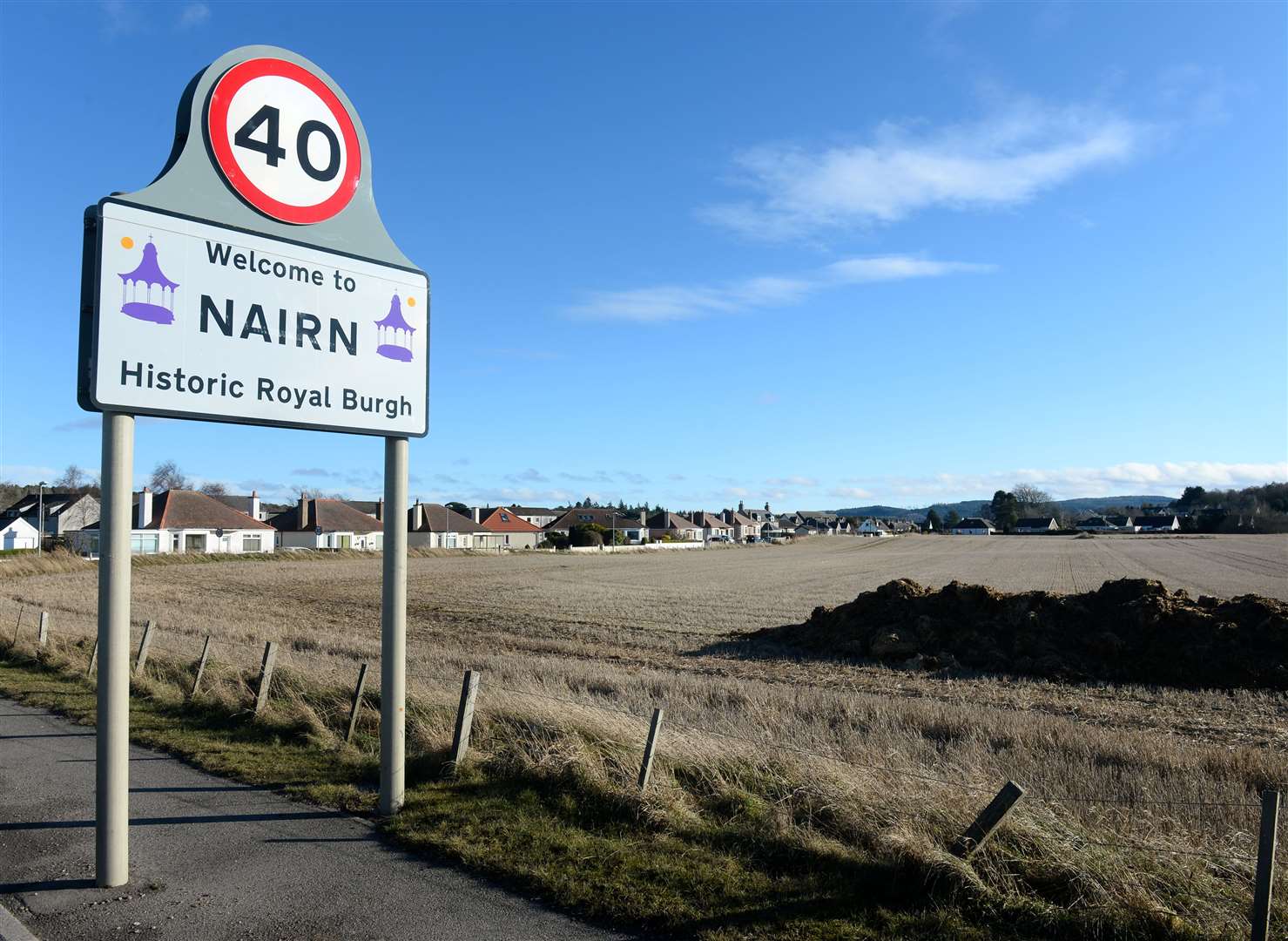 Sandown Lands, proposed development at Nairn. Picture: Gary Anthony.