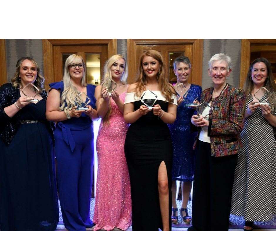 The Highland Business Women Award winners.