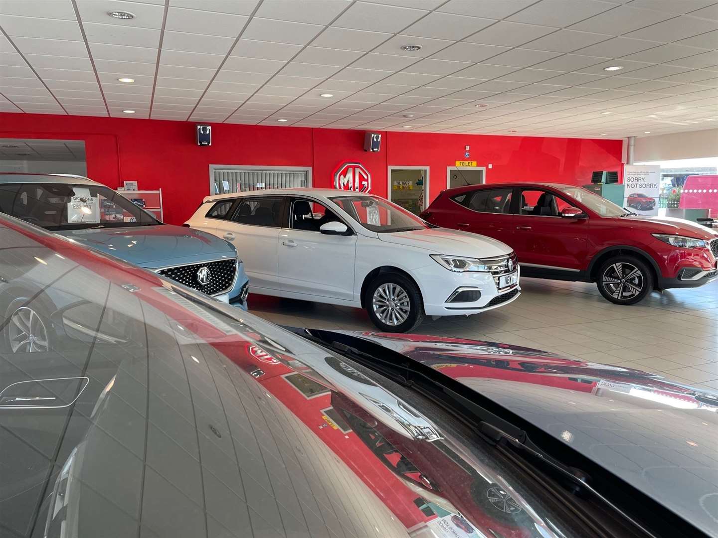 The MG Group offers a range of six models, including <a class=