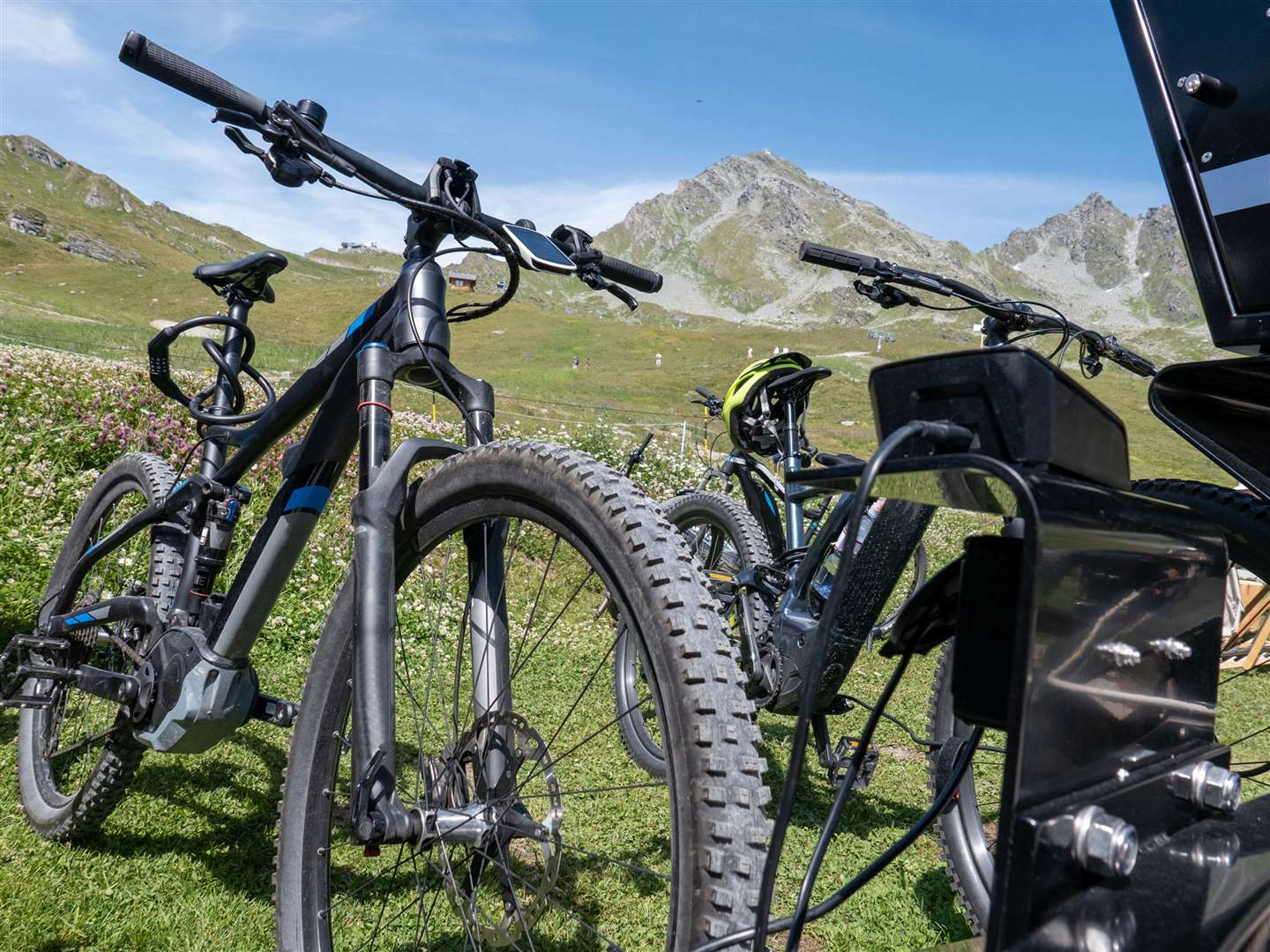 Electric mountain biking is a great way to explore the landscape around Verbier. Picture: PA Photo/iStock
