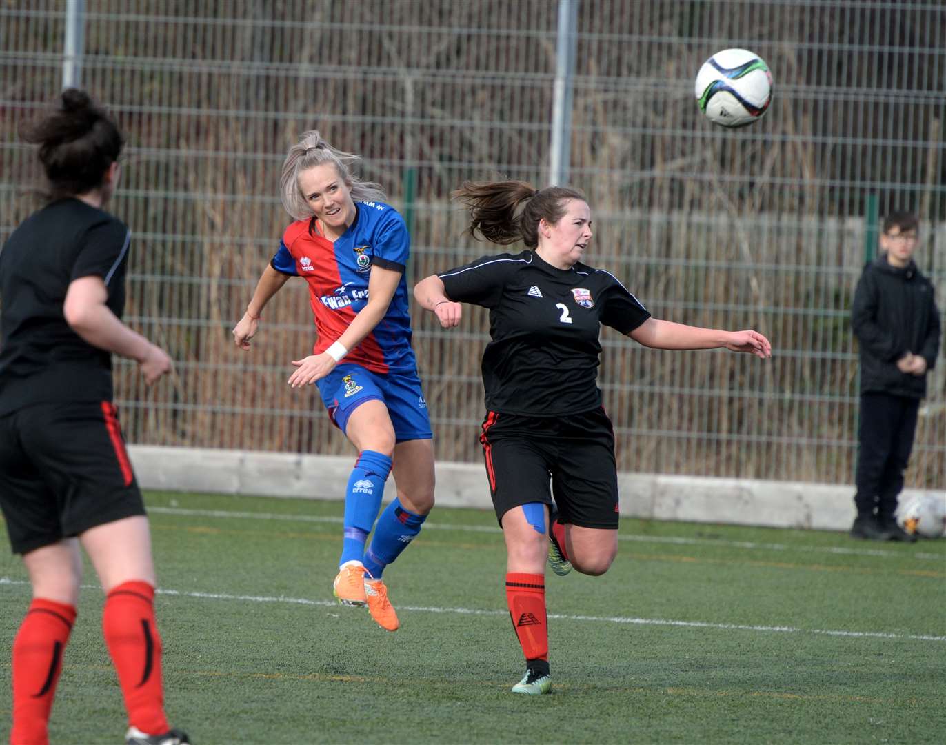 Julia Scott in action for Inverness Caledonian Thistle Women. Picture: Gary Anthony