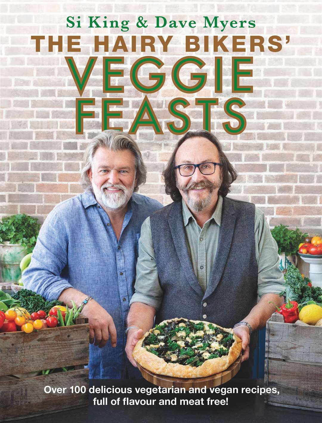 The Hairy Bikers' Veggie Feasts by Si King and Dave Myers, photography by Andrew Hayes-Watkins, published by Seven Dials, priced £22. Picture: PA Photo/Andrew Hayes-Watkins