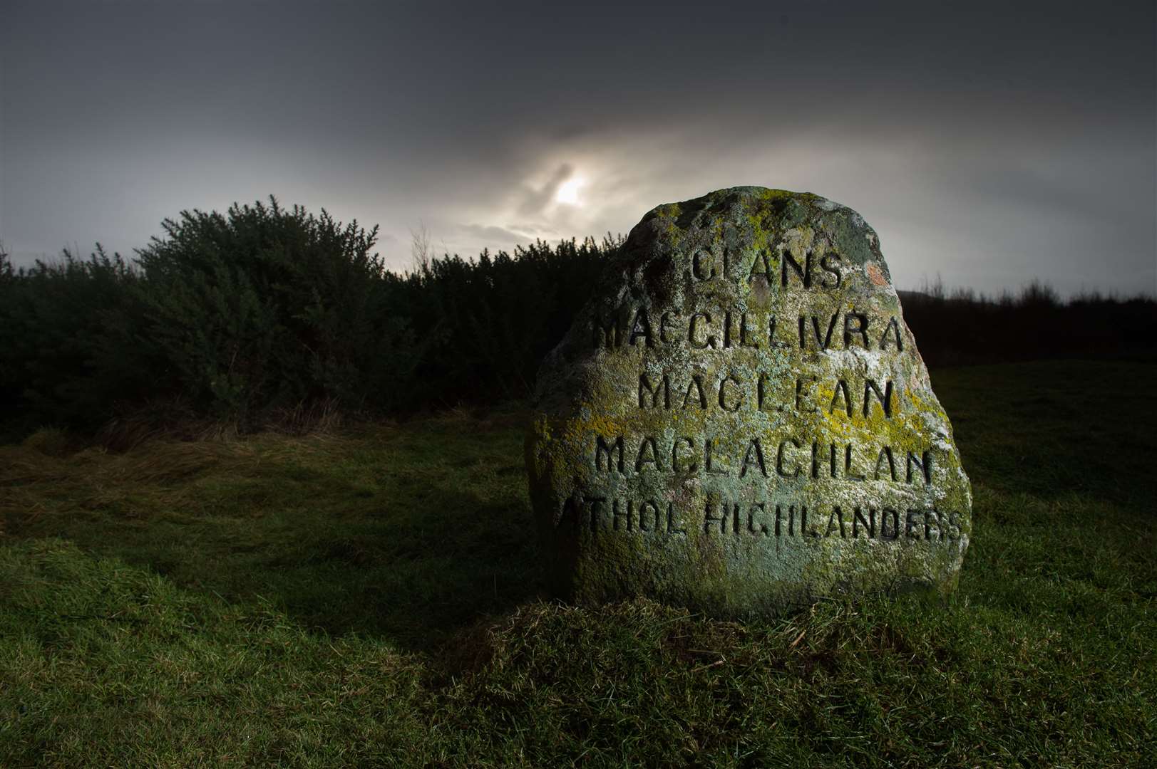 Culloden Battlefield Clan Markers Picture: Callum Mackay. Image No.