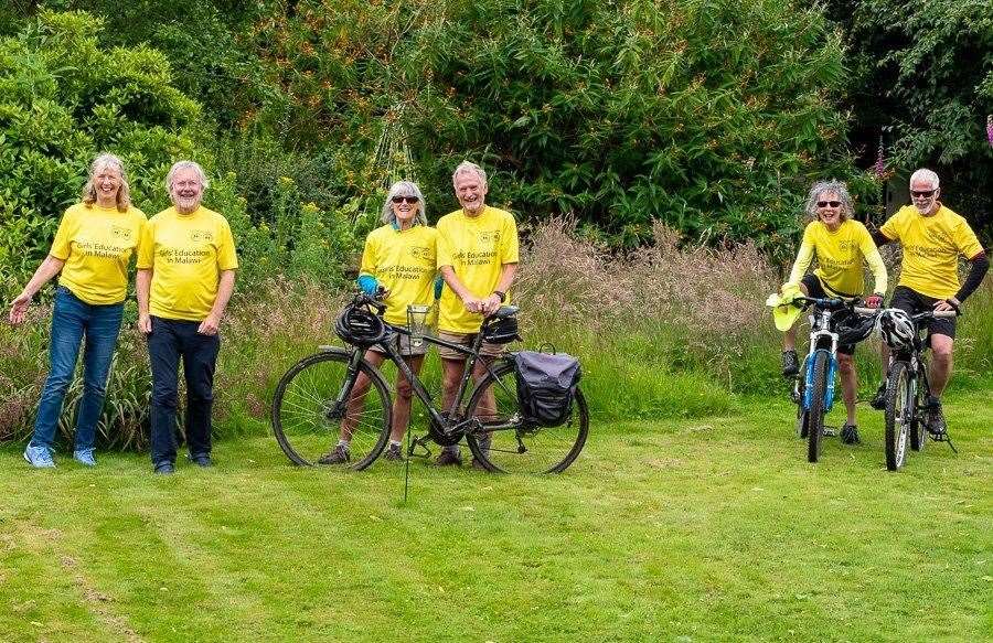 The Fortrose fundraising team for MMF.