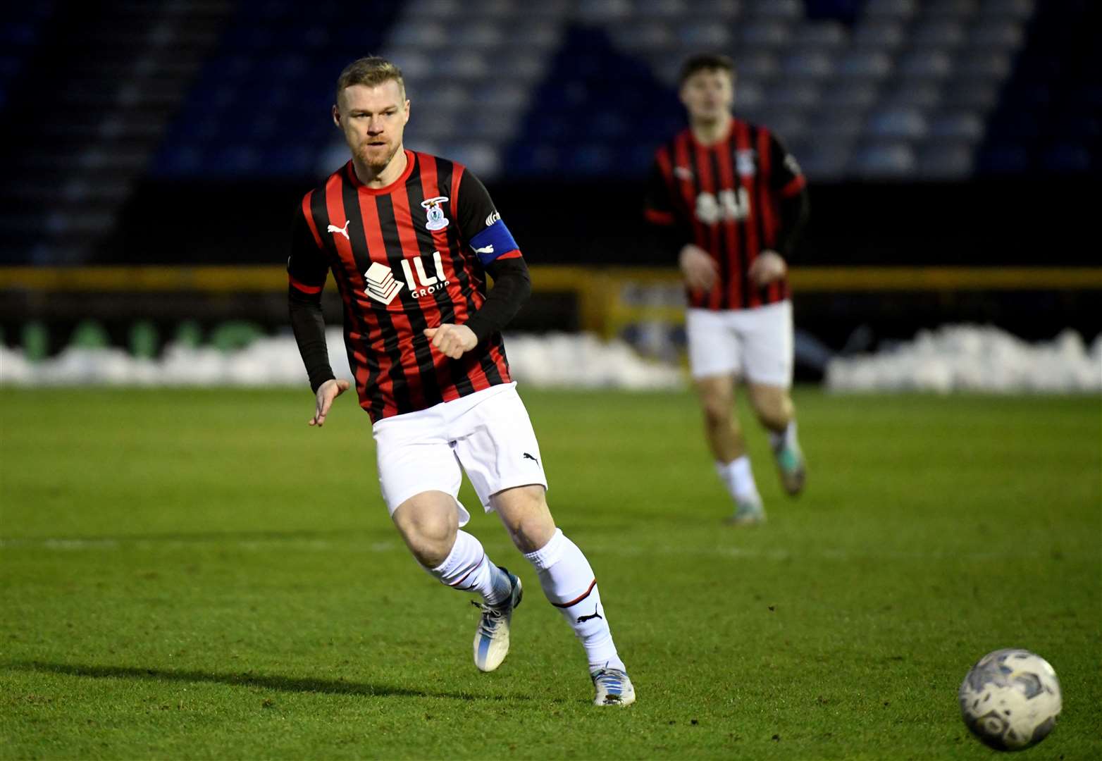 Billy Mckay will be hoping to fire ICT to play-off success. Picture: James Mackenzie
