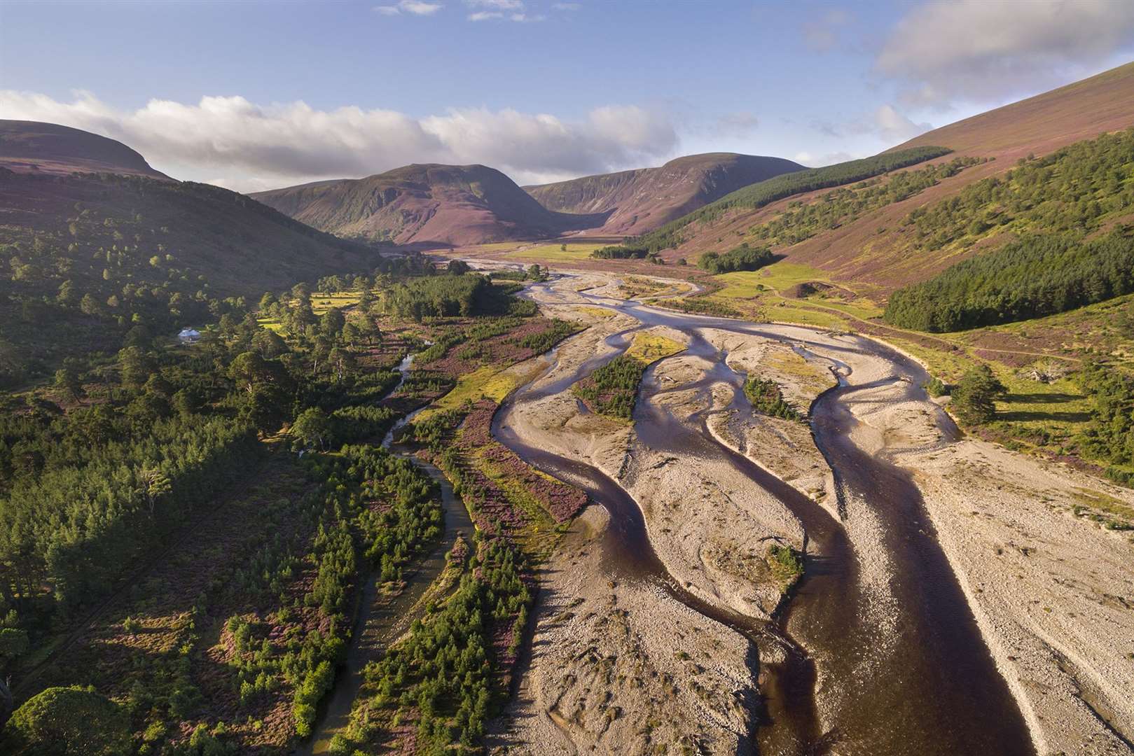 The River Feshie in the Cairngorms National Park, Scotland. Picture by: James Shooter