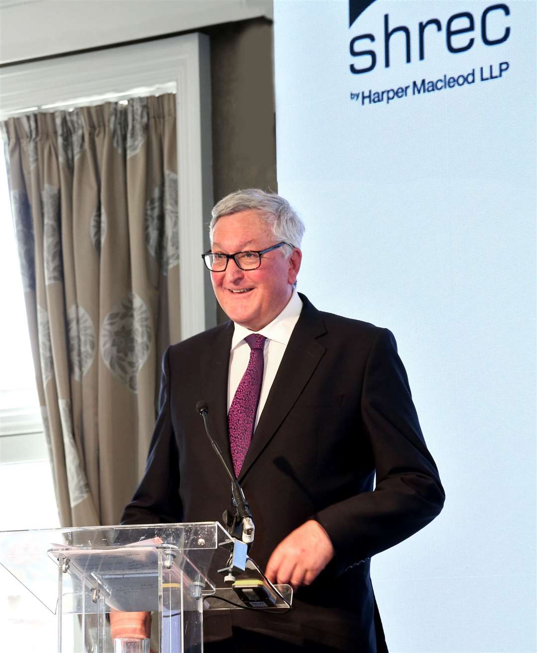 Scotland’s rural economy minister Fergus Ewing at last year’s SHREC conference.