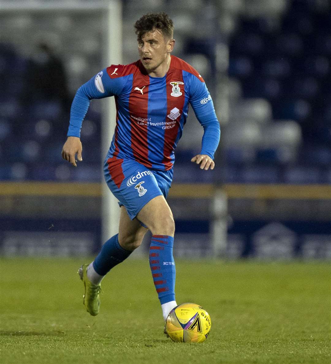 Aaron Doran scored the goal of the game as Inverness Caley Thistle picked up three points against Peterhead. Picture: Ken Macpherson