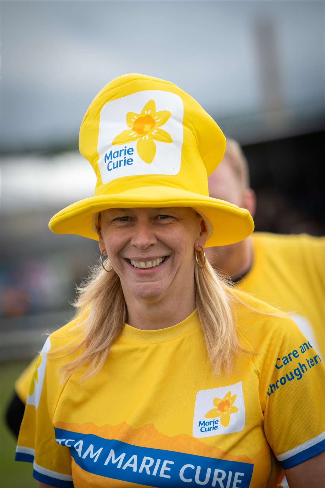 Team Marie Curie are always an easy spot at events like the Black Isle Show with their mighty yellow outfits. Picture: Callum Mackay