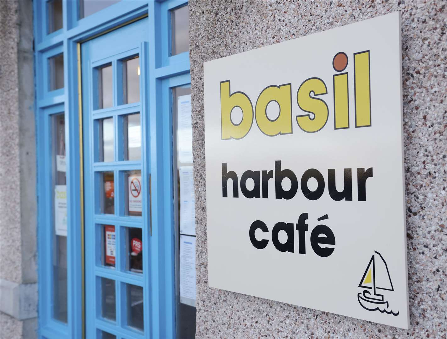 Basil Harbour Cafe does a mean fish finger sandwich, among other treats.