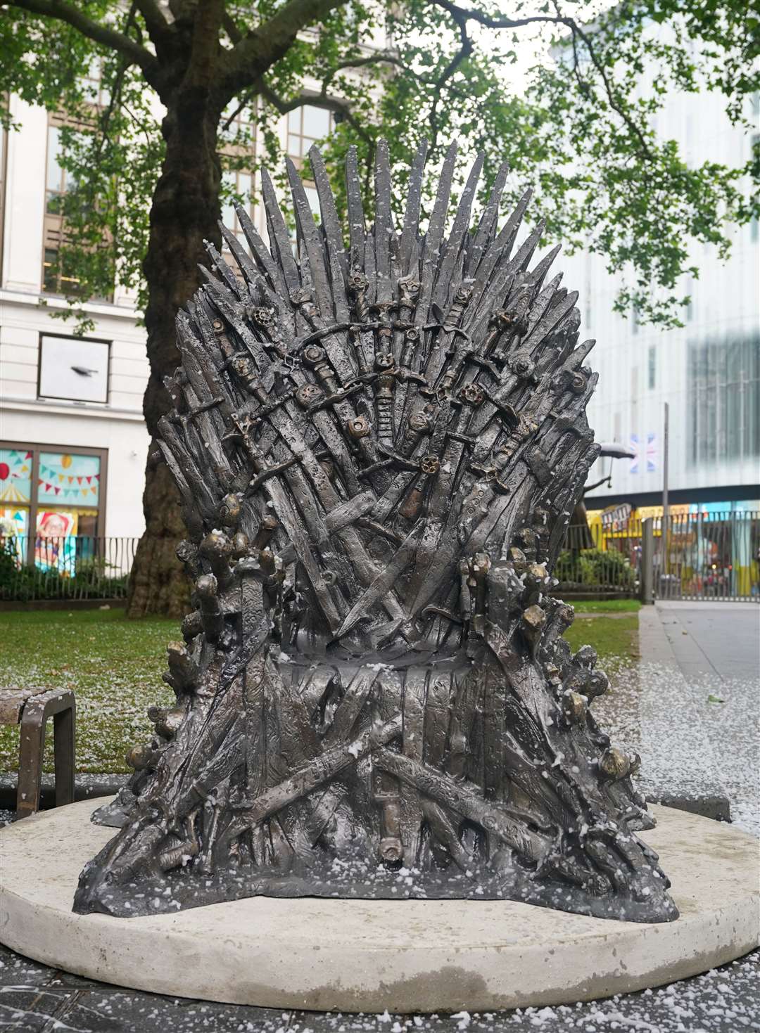 The Iron Throne from Game Of Thrones (Yui Mok/PA)